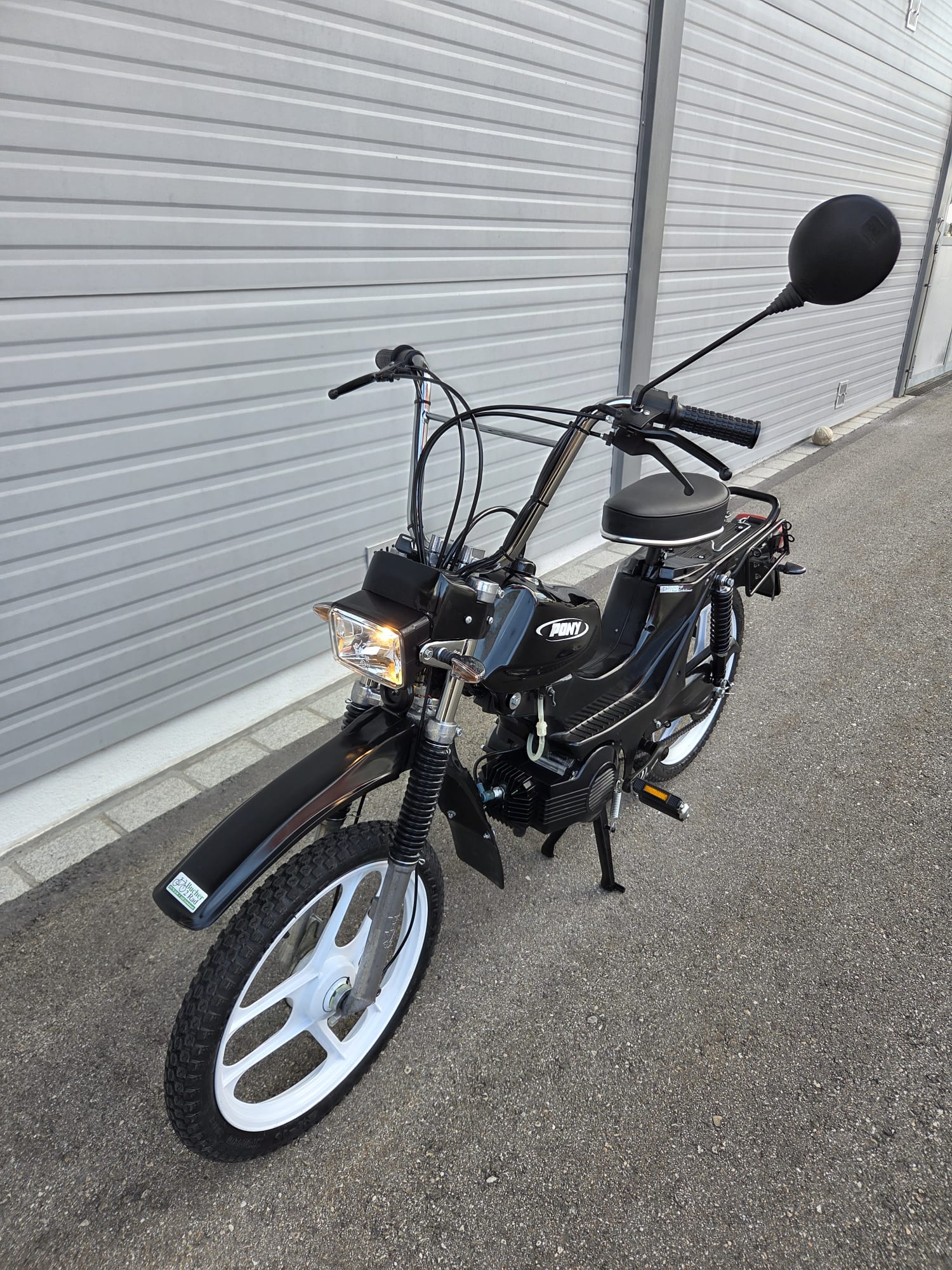 PONY Cross 521 mit Anlasser und Blinker Top Zustand-image-11