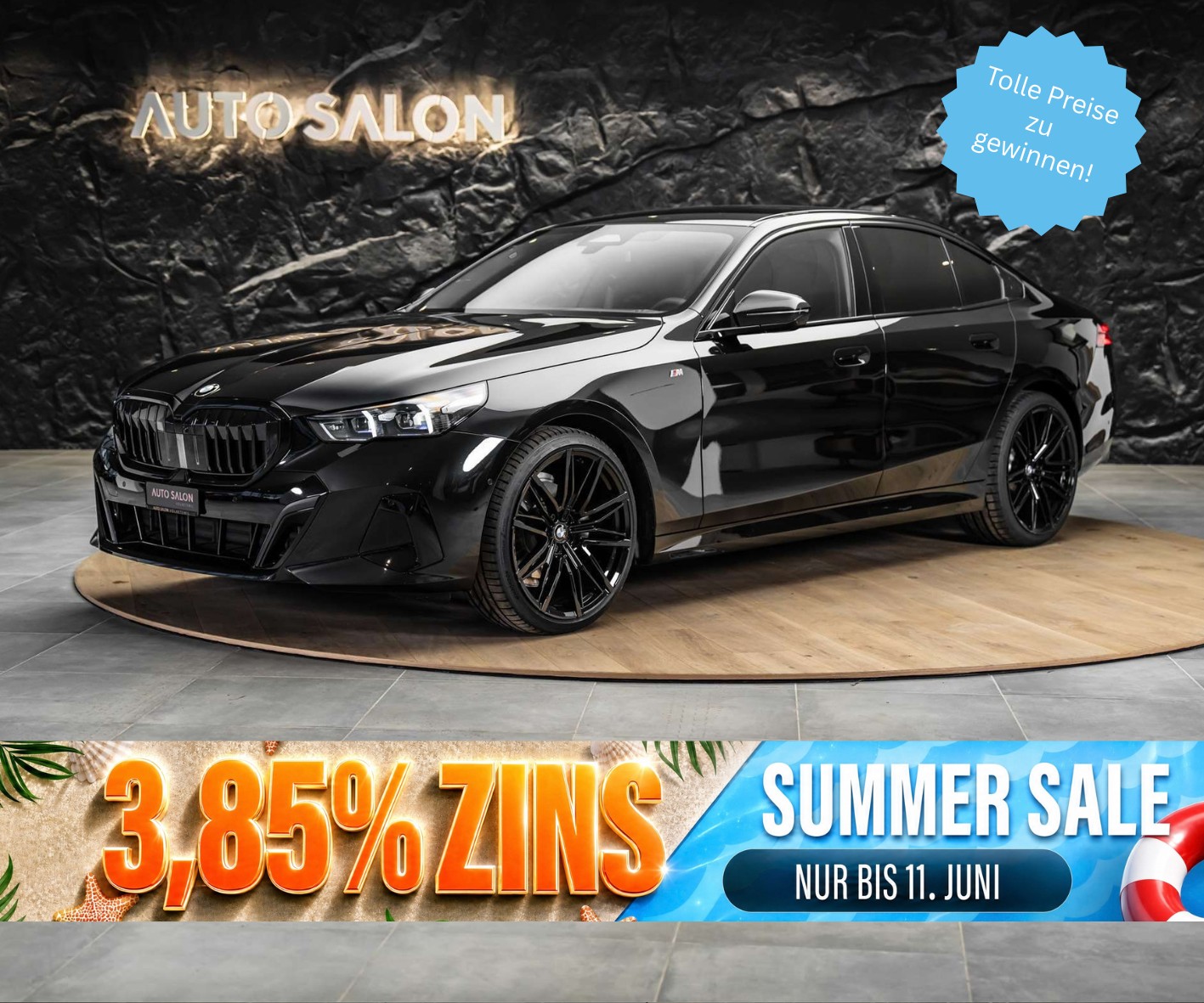 BMW 520i M Sport Steptronic *Werksgarantie* 21" Felgen* Head Up Display*Sitzbelüftung*360° Kamera*