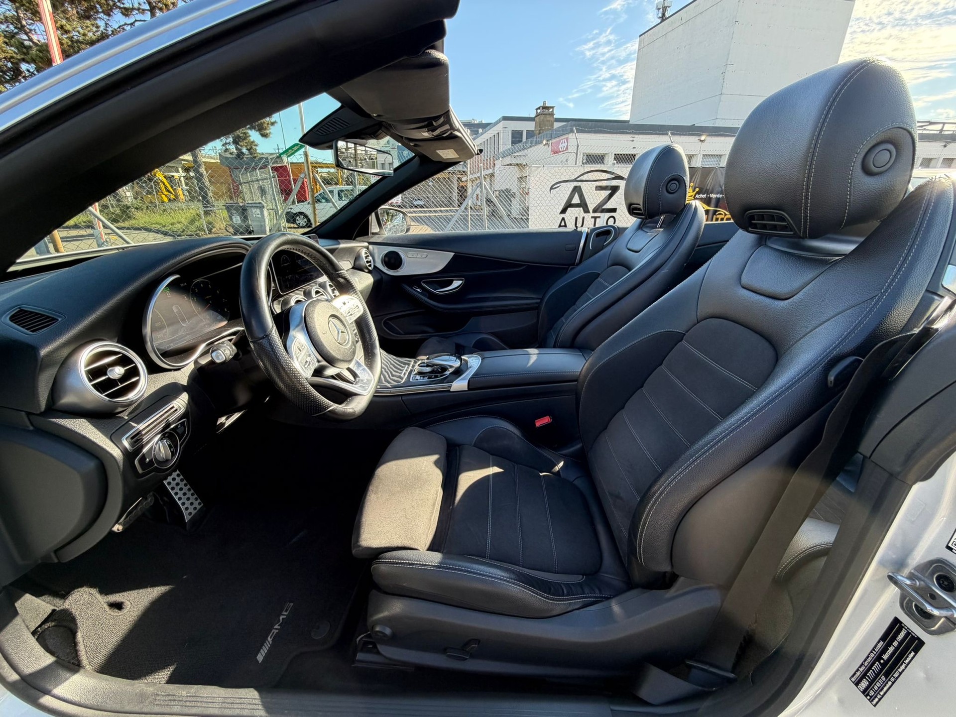 MERCEDES-BENZ C 200 AMG Line Cabriolet 9G-Tronic Garantie 2 ans-image-6