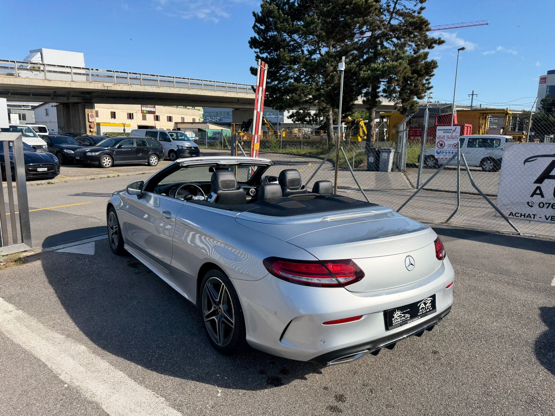 MERCEDES-BENZ C 200 AMG Line Cabriolet 9G-Tronic Garantie 2 ans-image-4
