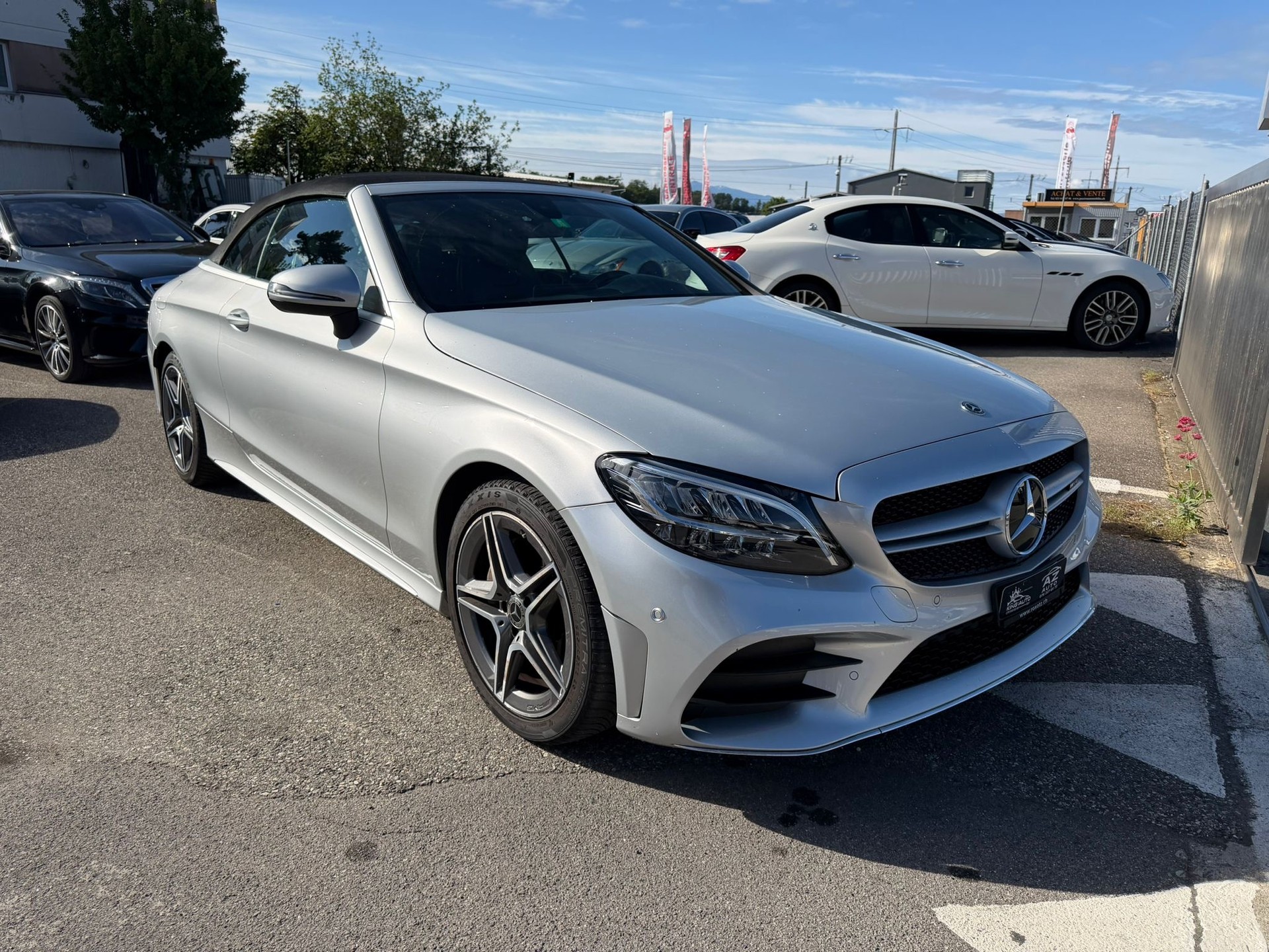 MERCEDES-BENZ C 200 AMG Line Cabriolet 9G-Tronic Garantie 2 ans-image-12