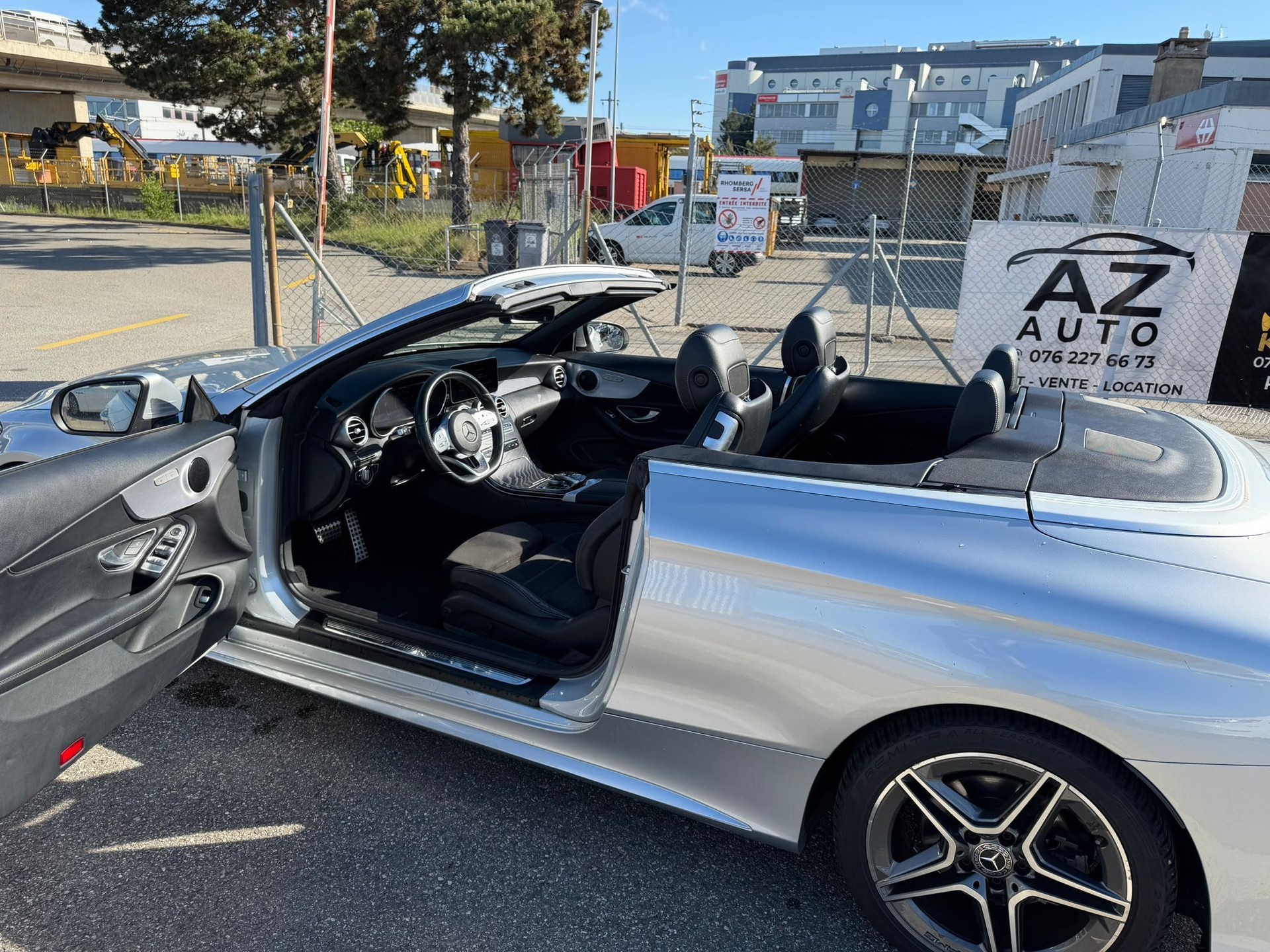 MERCEDES-BENZ C 200 AMG Line Cabriolet 9G-Tronic Garantie 2 ans-image-5
