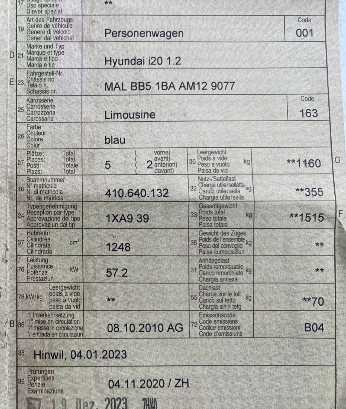 HYUNDAI i20 1.2 Comfort-image-12