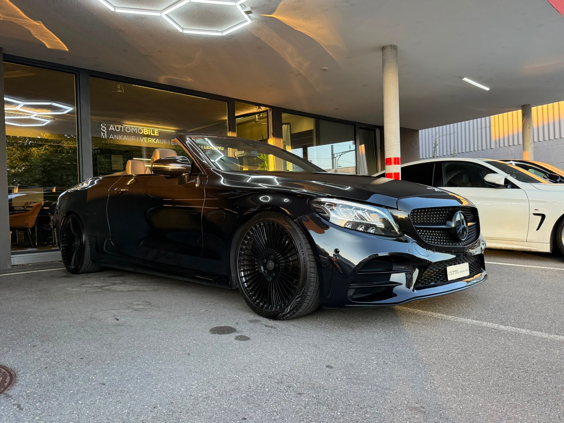 MERCEDES-BENZ C 200 AMG Line Cabriolet *Aversus* *Burmester* *CH Fahrzeug* 9G-Tronic-showroom-element-2