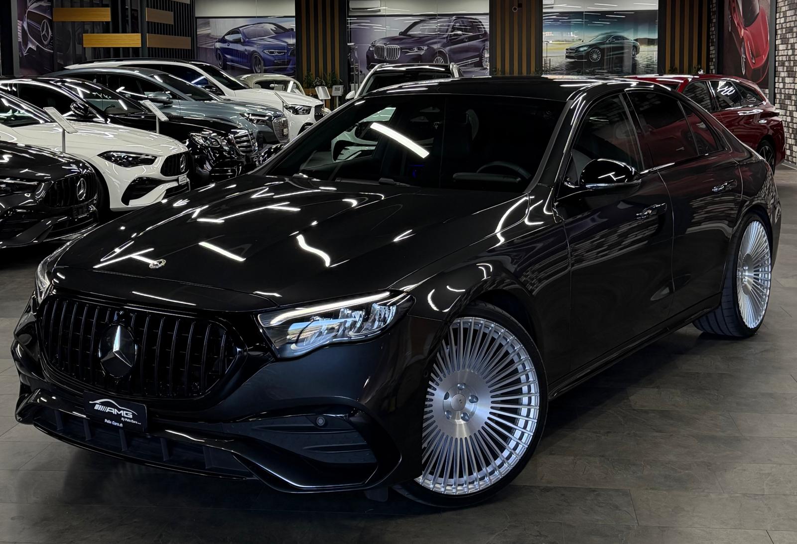 MERCEDES-BENZ E 200 AMG Bodykit 9G-Tronic Limited Dark Grey&Silver Performance 5 Jahre Werksgarantie & Gratisservice-showroom-element-1