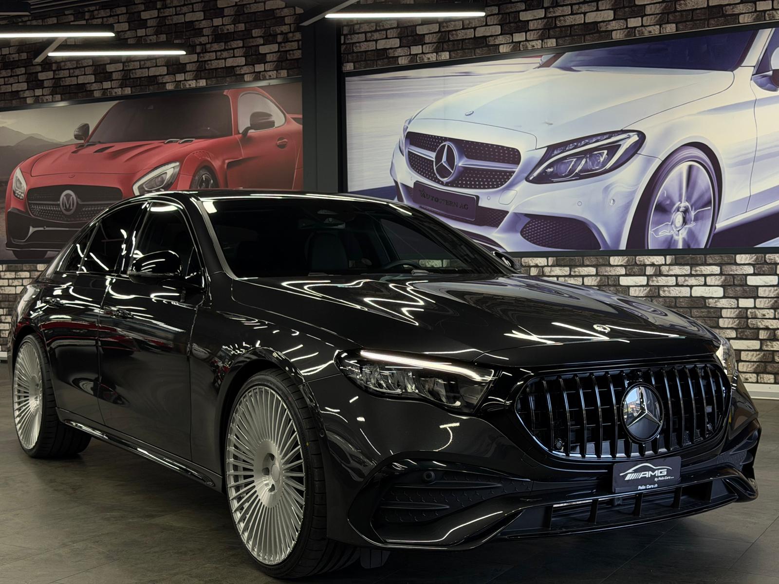 MERCEDES-BENZ E 200 AMG Bodykit 9G-Tronic Limited Dark Grey&Silver Performance 5 Jahre Werksgarantie & Gratisservice-showroom-element-3