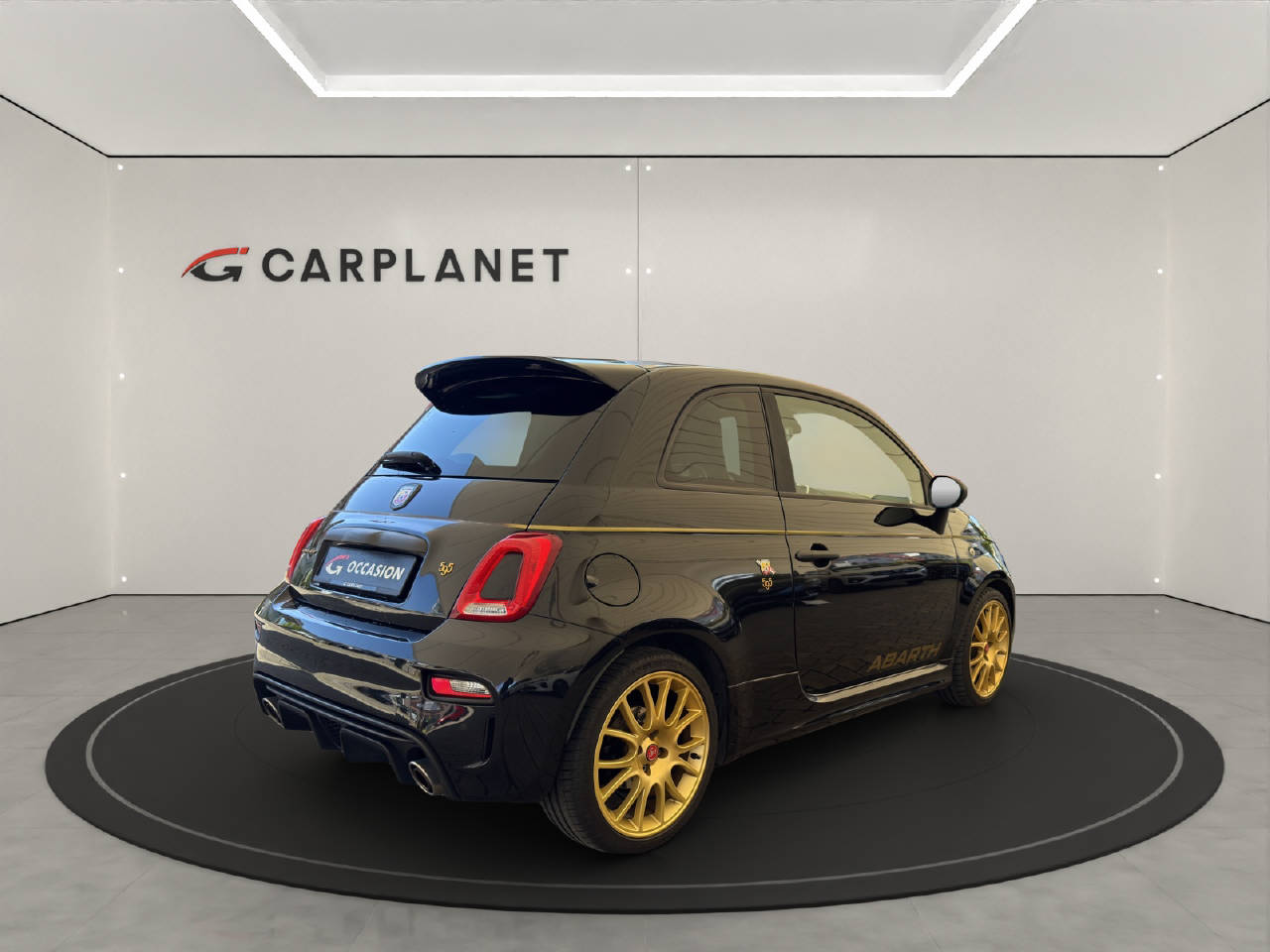 FIAT 595 Abarth 1.4 T-Jet 165PS Scorpione Oro "Gold"-image-4