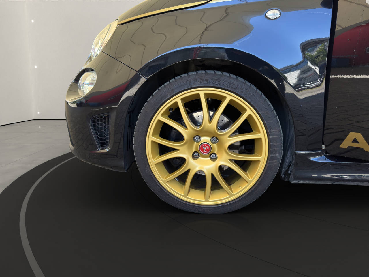 FIAT 595 Abarth 1.4 T-Jet 165PS Scorpione Oro "Gold"-image-8