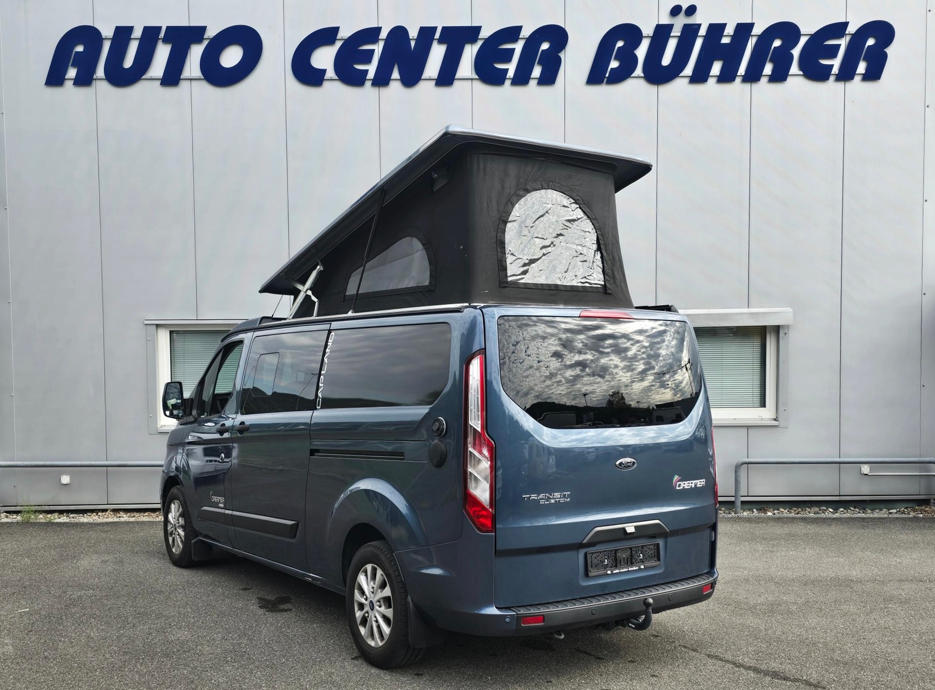 DREAMER COMPACT CAPLAND AUFSTELLDACH 2,0 TDCI DIESEL AUTOMAT FORD TRANSIT CUSTOM-image-3