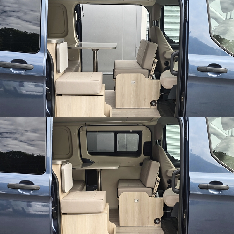 DREAMER COMPACT CAPLAND AUFSTELLDACH 2,0 TDCI DIESEL AUTOMAT FORD TRANSIT CUSTOM-image-8