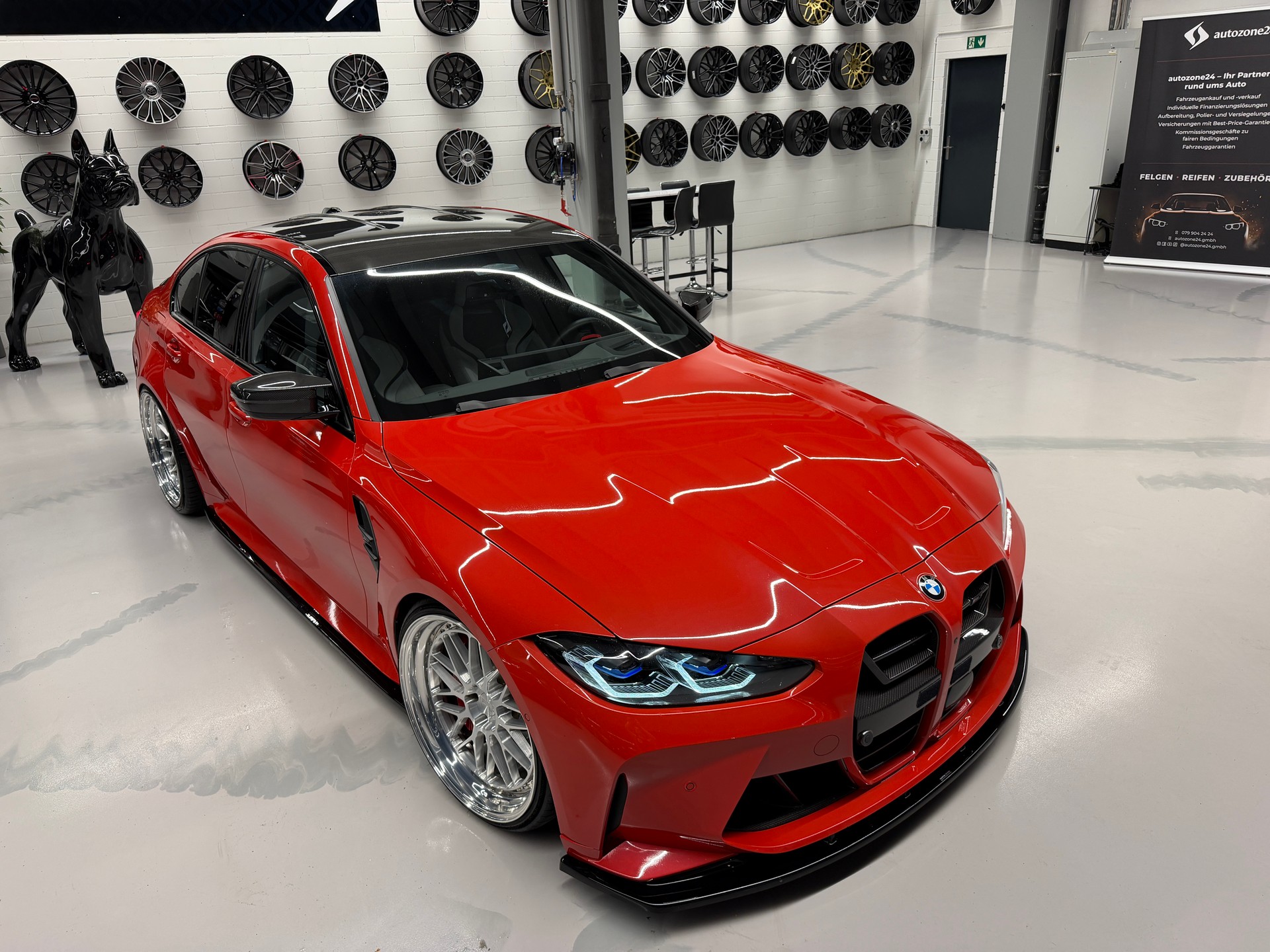 BMW M3 Competition xDrive Toronto Red *BMW Neuwagen Anschlussgarantie bis 27.11.26*-image-7
