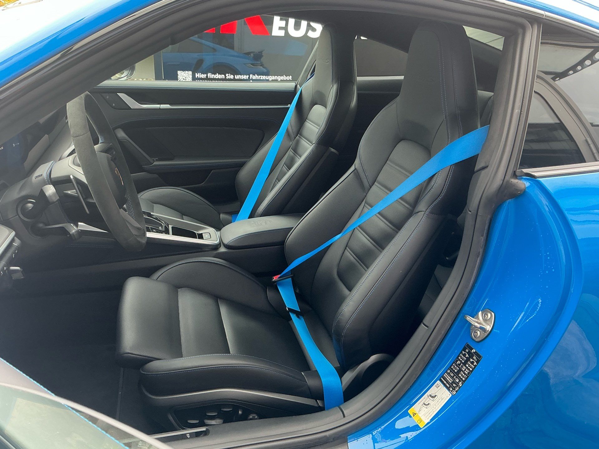 PORSCHE 911 Turbo S *** TRAUM IN SHARKBLUE ***-image-7