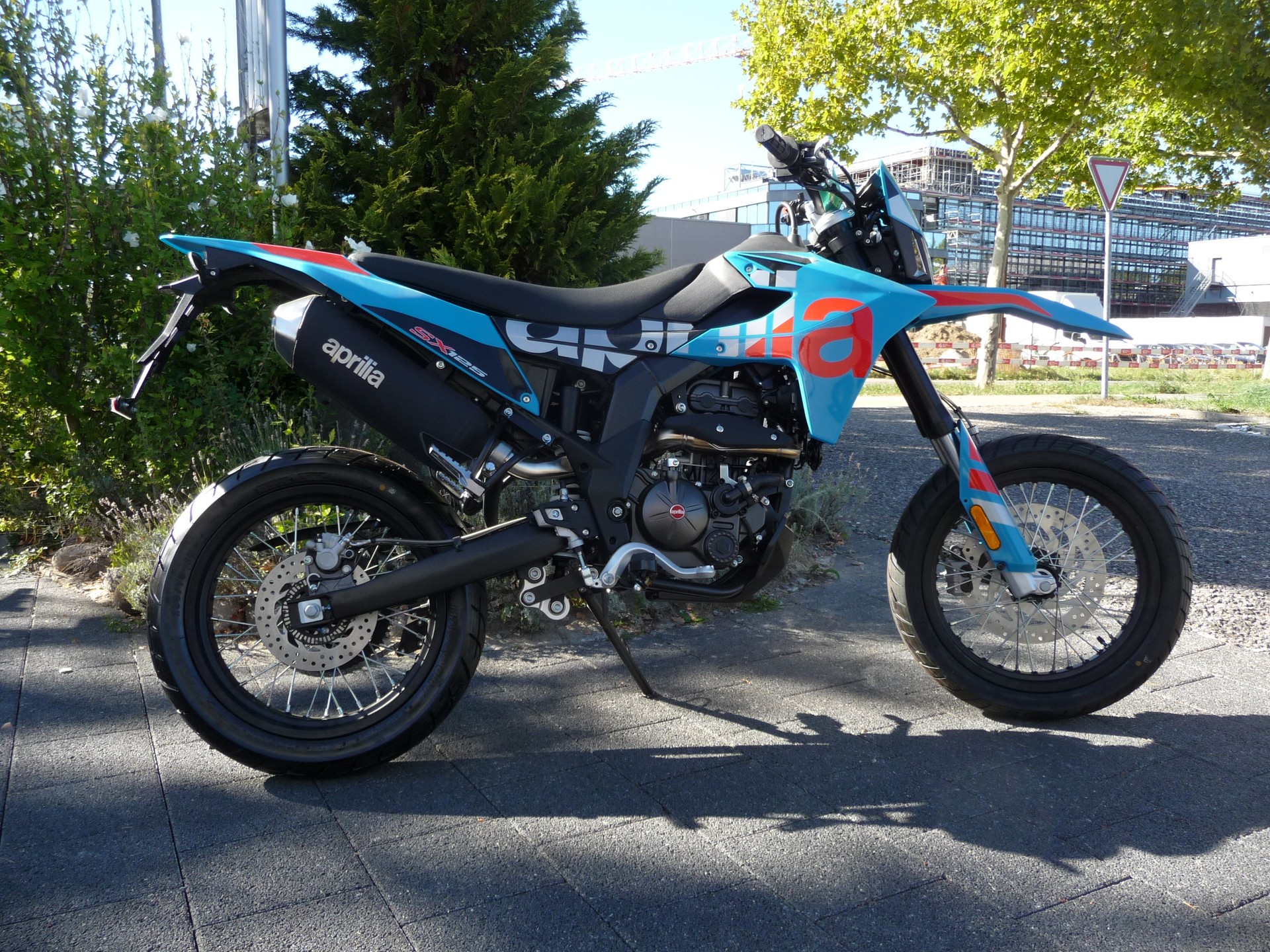 APRILIA SX125 ABS Tarantula Blue-image-0