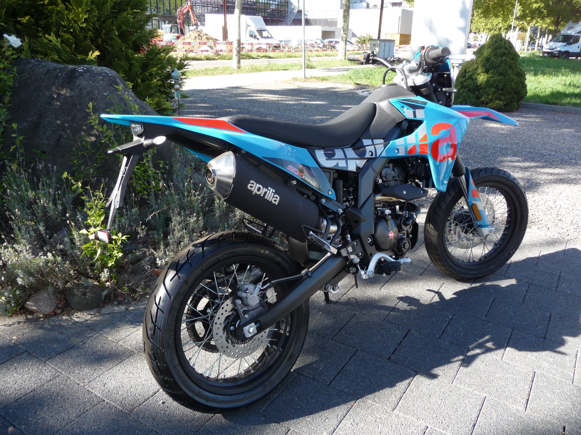 APRILIA SX125 ABS Tarantula Blue-image-3