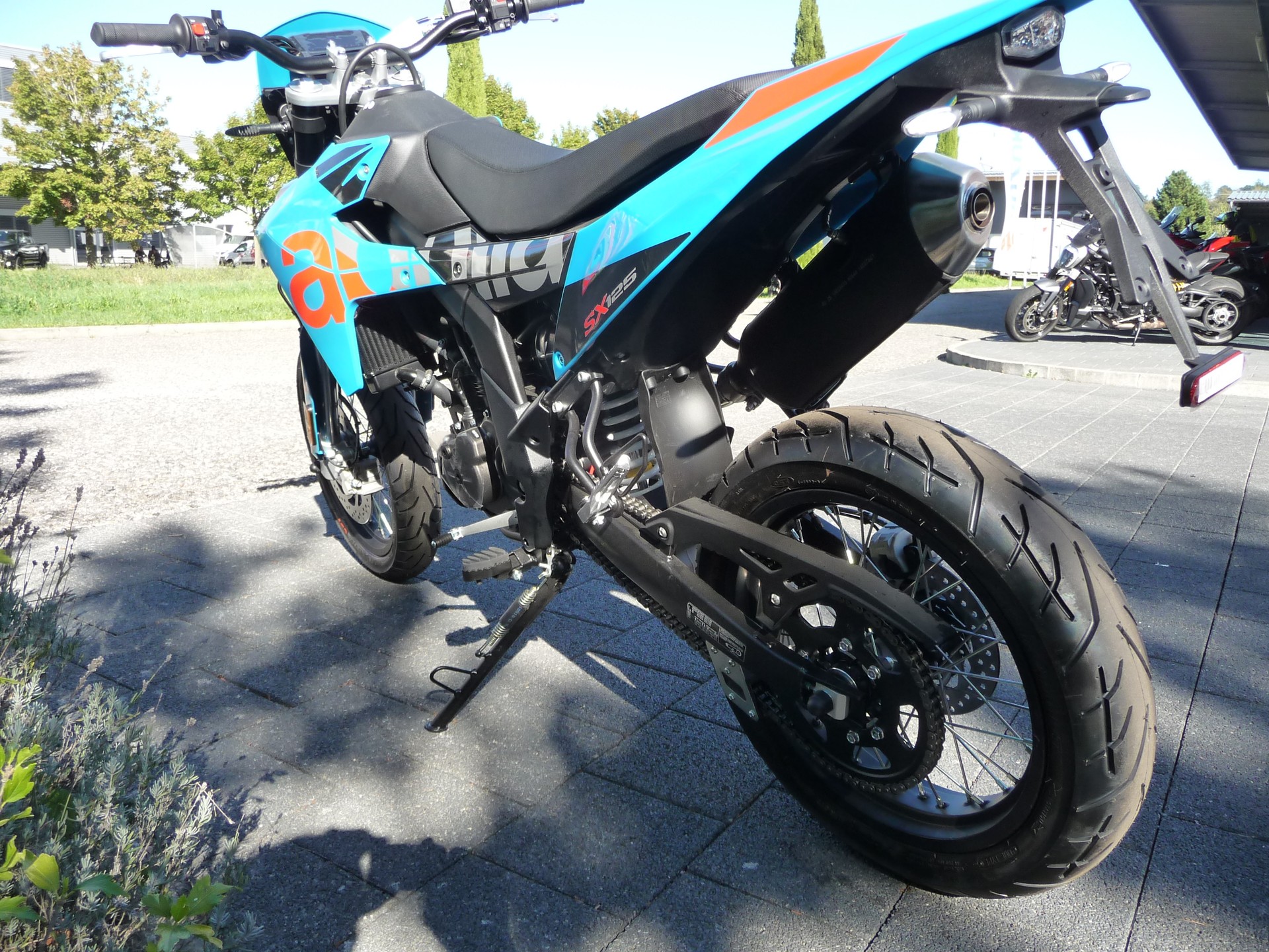 APRILIA SX125 ABS Tarantula Blue-image-1