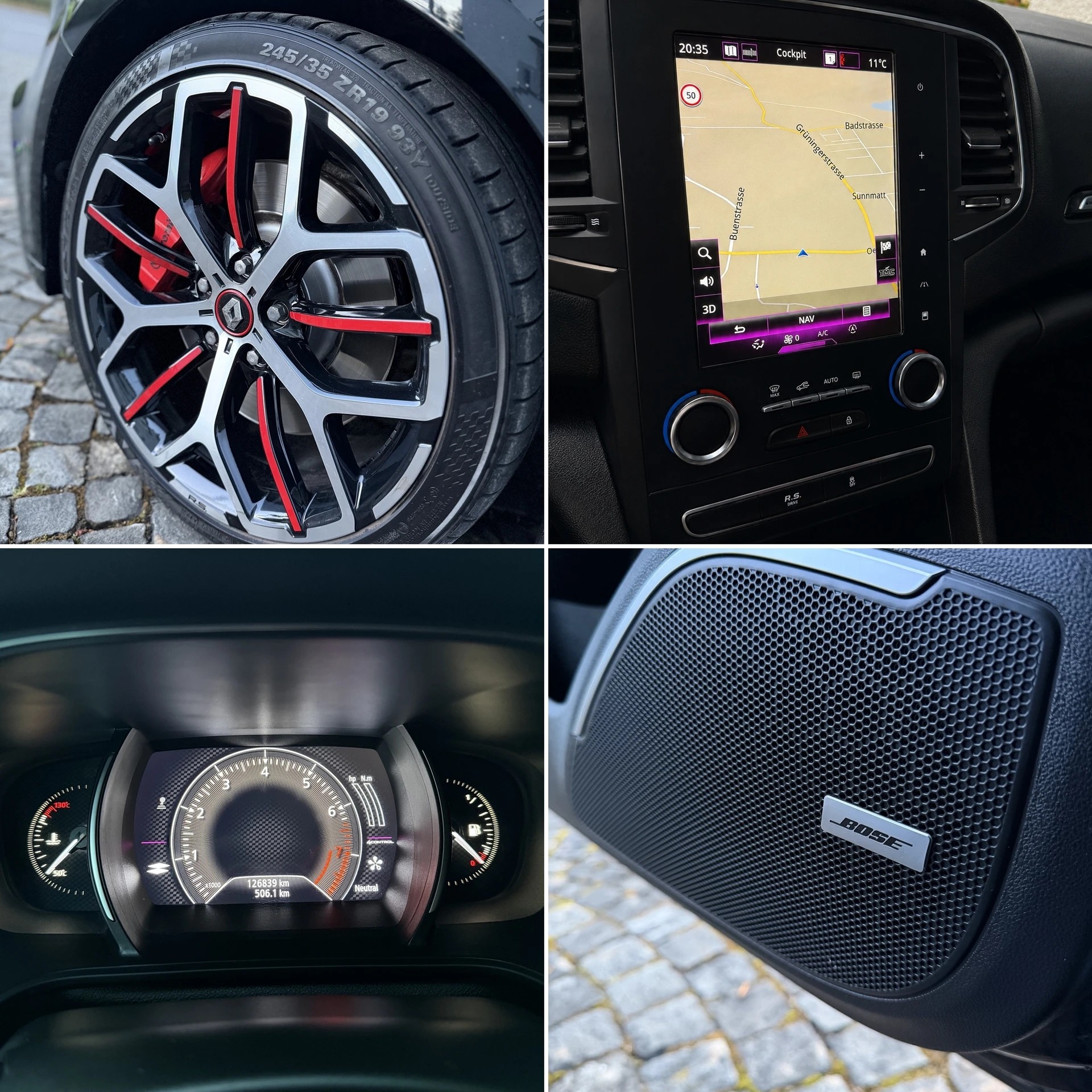 RENAULT Mégane RS 280 Handschalter / Ab MFK / Service gepfleft / 36 Monate Garantie exkl. / 8 Fach/LED/Sportsitze/BOSE /Rückfahrkamera-image-14