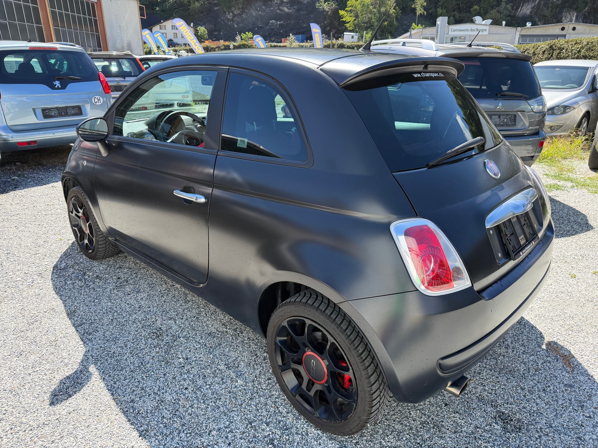FIAT 500 1.4 16V Matt Black-image-3