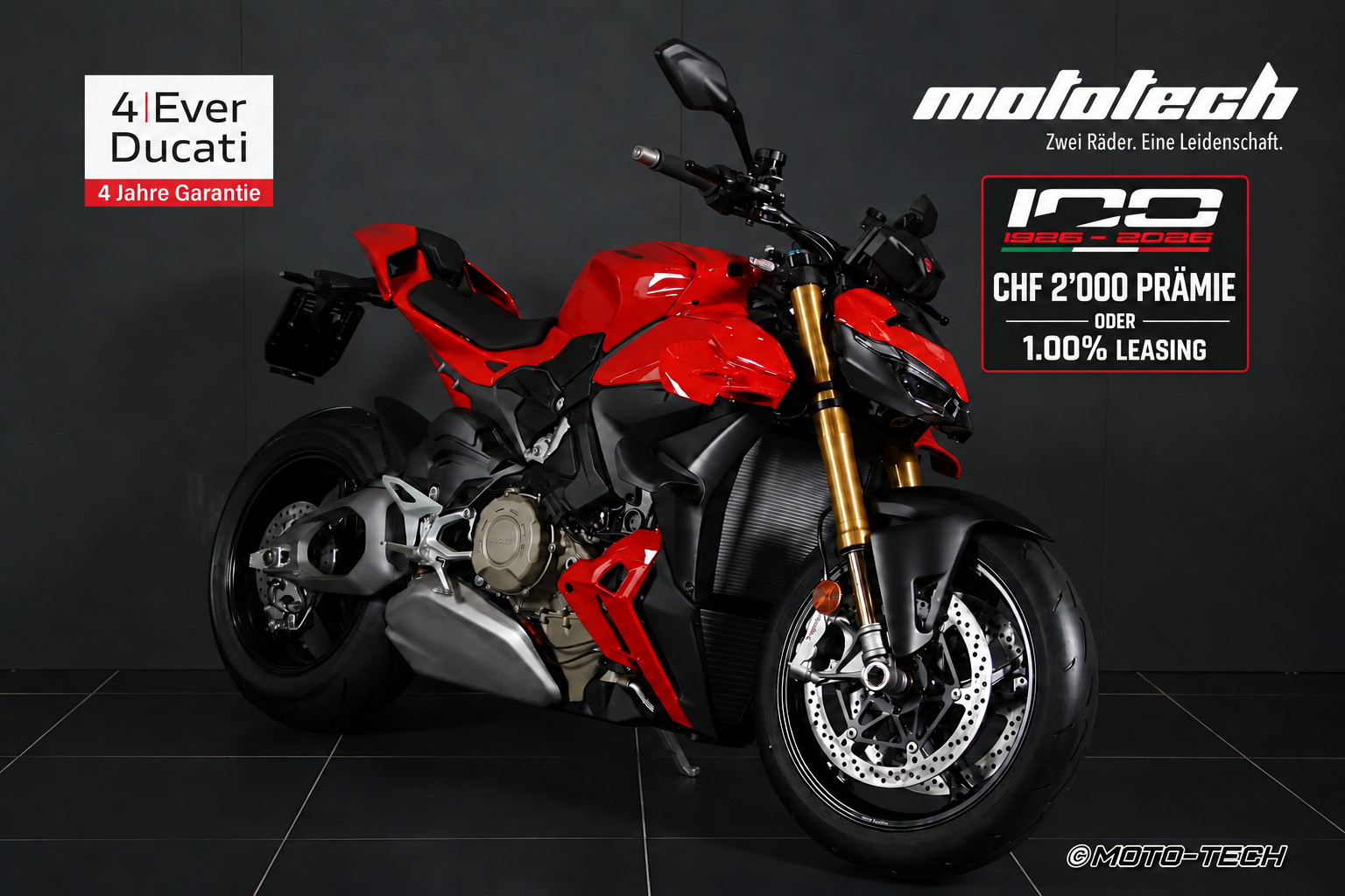 DUCATI Streetfighter V4 S / 4 JAHRE GARANTIE-image-0