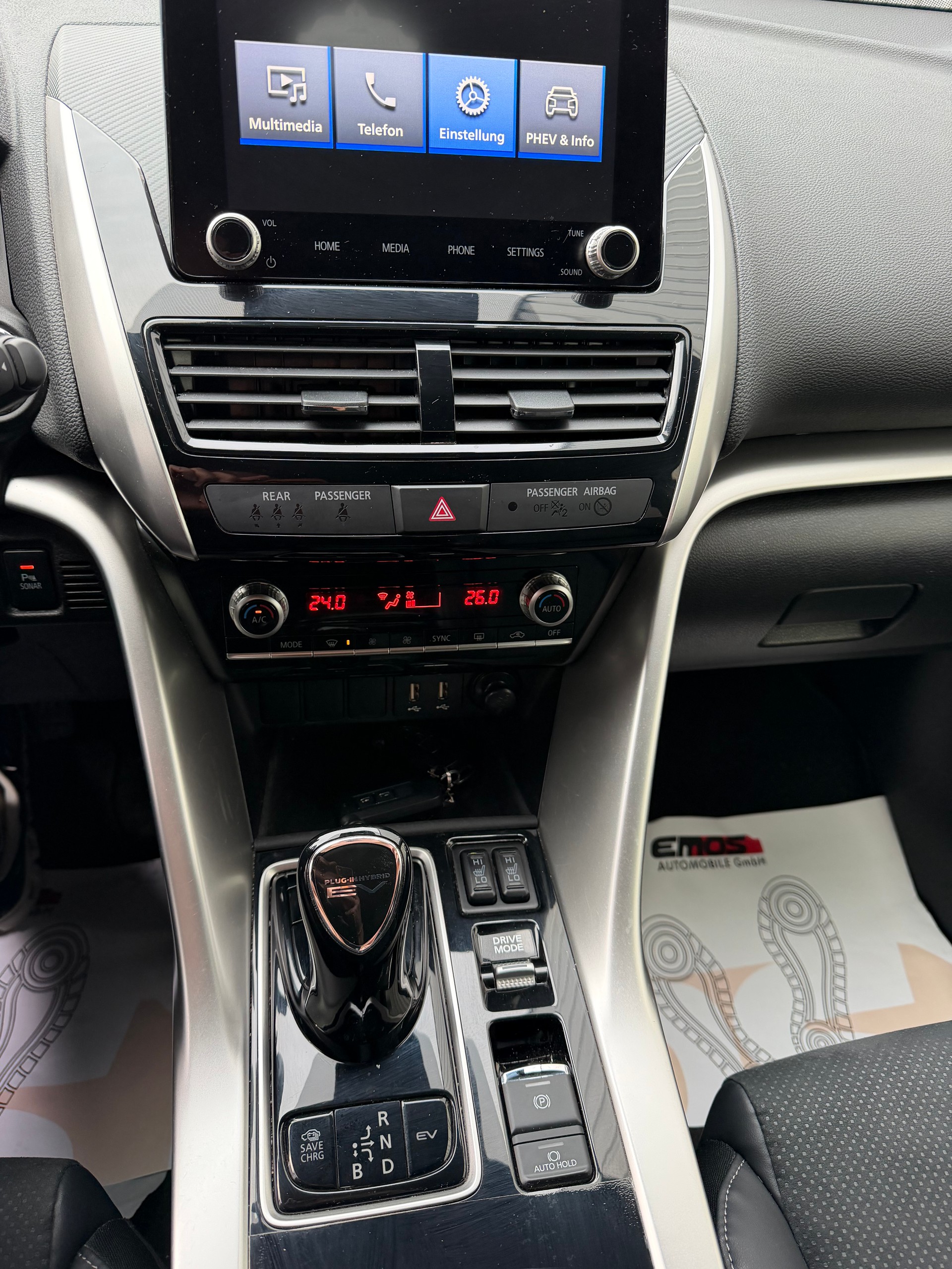 MITSUBISHI Eclipse Cross 2.4 PHEV Instyle 4WD ** Frisch MFK ** Anhängerkupplung 1500**-image-9