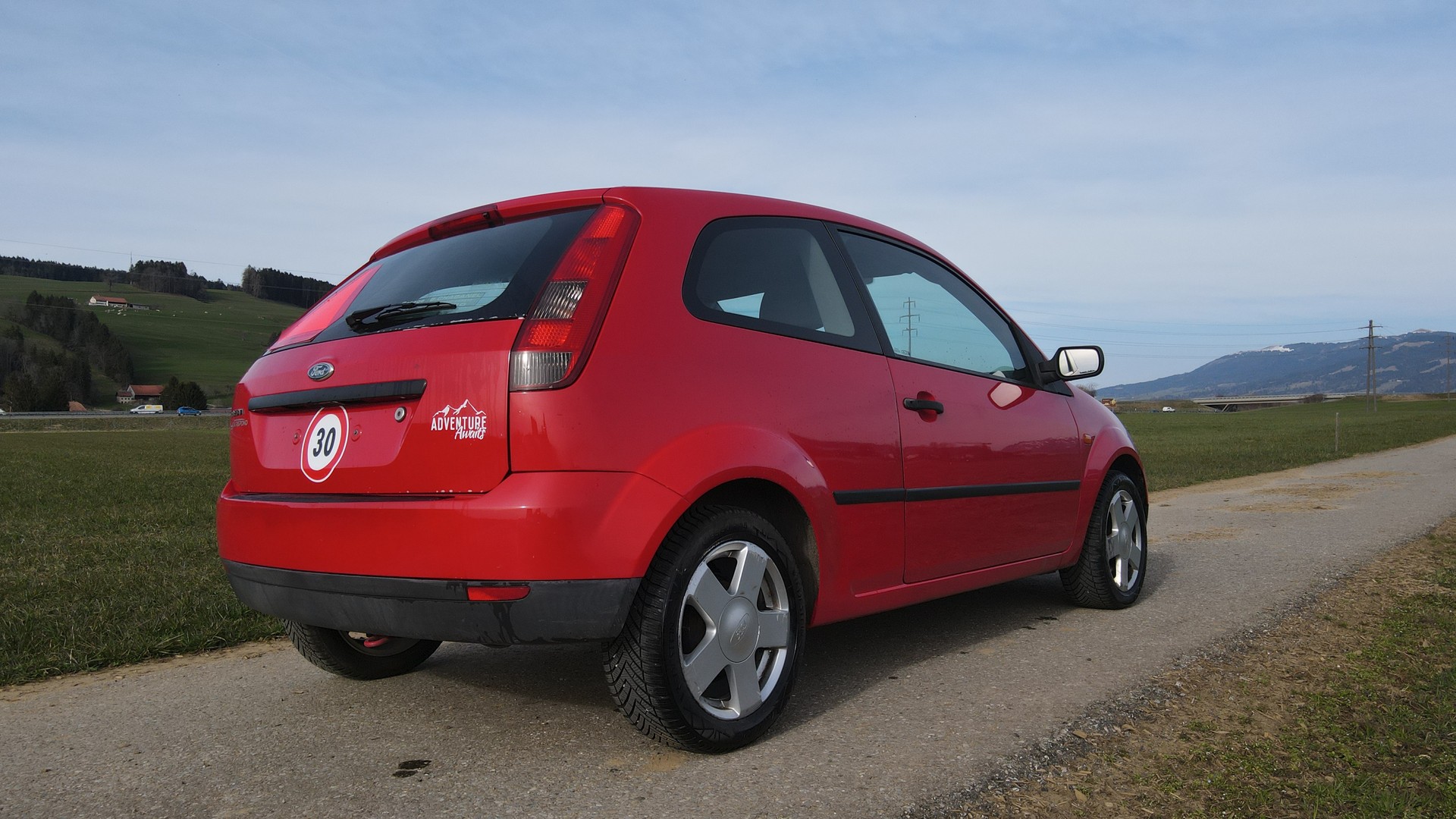 FORD Fiesta 1.4 limitée à 30km/h-image-1