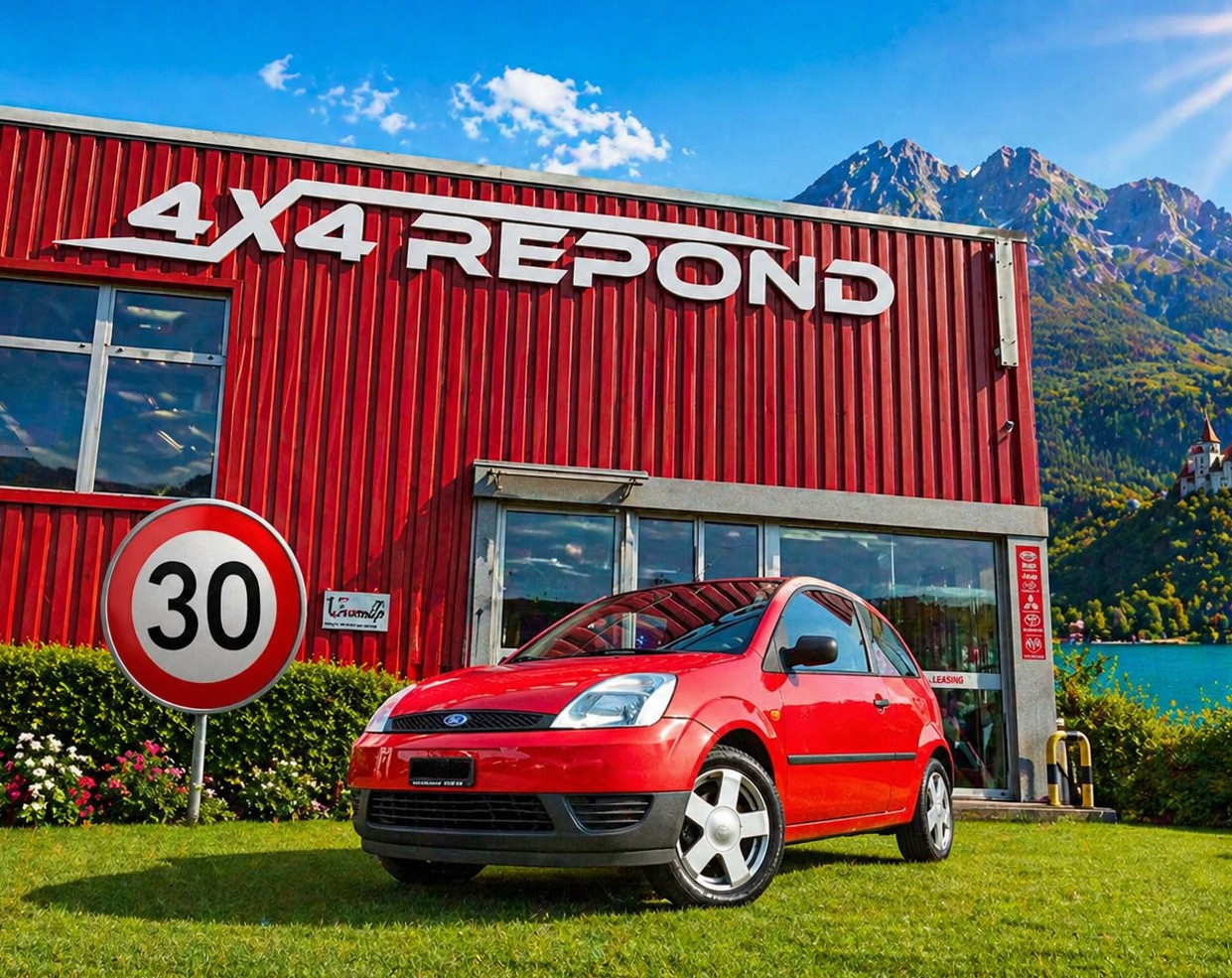 FORD Fiesta 1.4 limitée à 30km/h