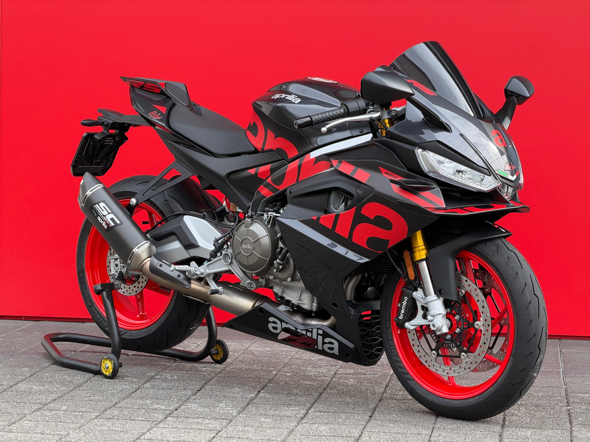 APRILIA RS 660 E5+ 105PS Rosso Venom-image-0
