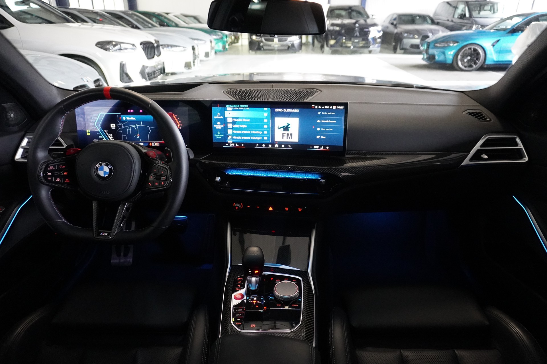 BMW M3 Touring xDrive Competition M // SONDERLACKIERUNG FROZEN BLACK // CARBON PAKET //-image-7