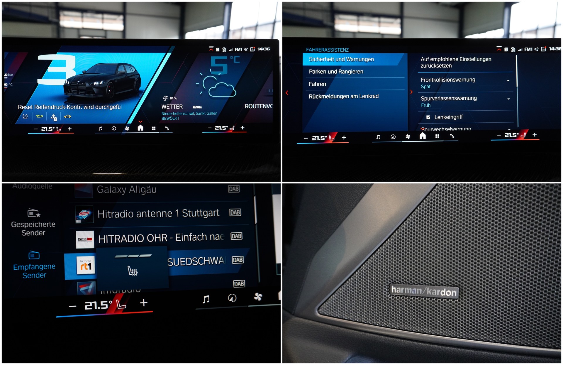 BMW M3 Touring xDrive Competition M // SONDERLACKIERUNG FROZEN BLACK // CARBON PAKET //-image-13