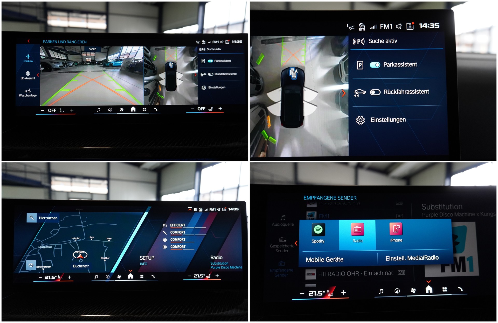 BMW M3 Touring xDrive Competition M // SONDERLACKIERUNG FROZEN BLACK // CARBON PAKET //-image-12