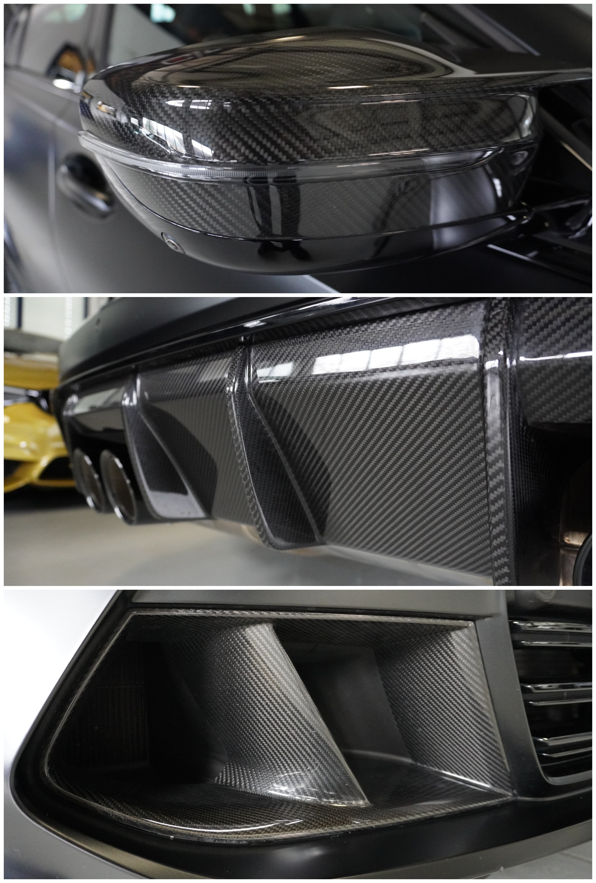 BMW M3 Touring xDrive Competition M // SONDERLACKIERUNG FROZEN BLACK // CARBON PAKET //-image-6