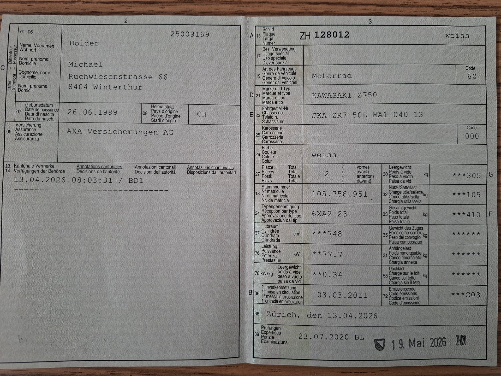 KAWASAKI Z 750-image-11