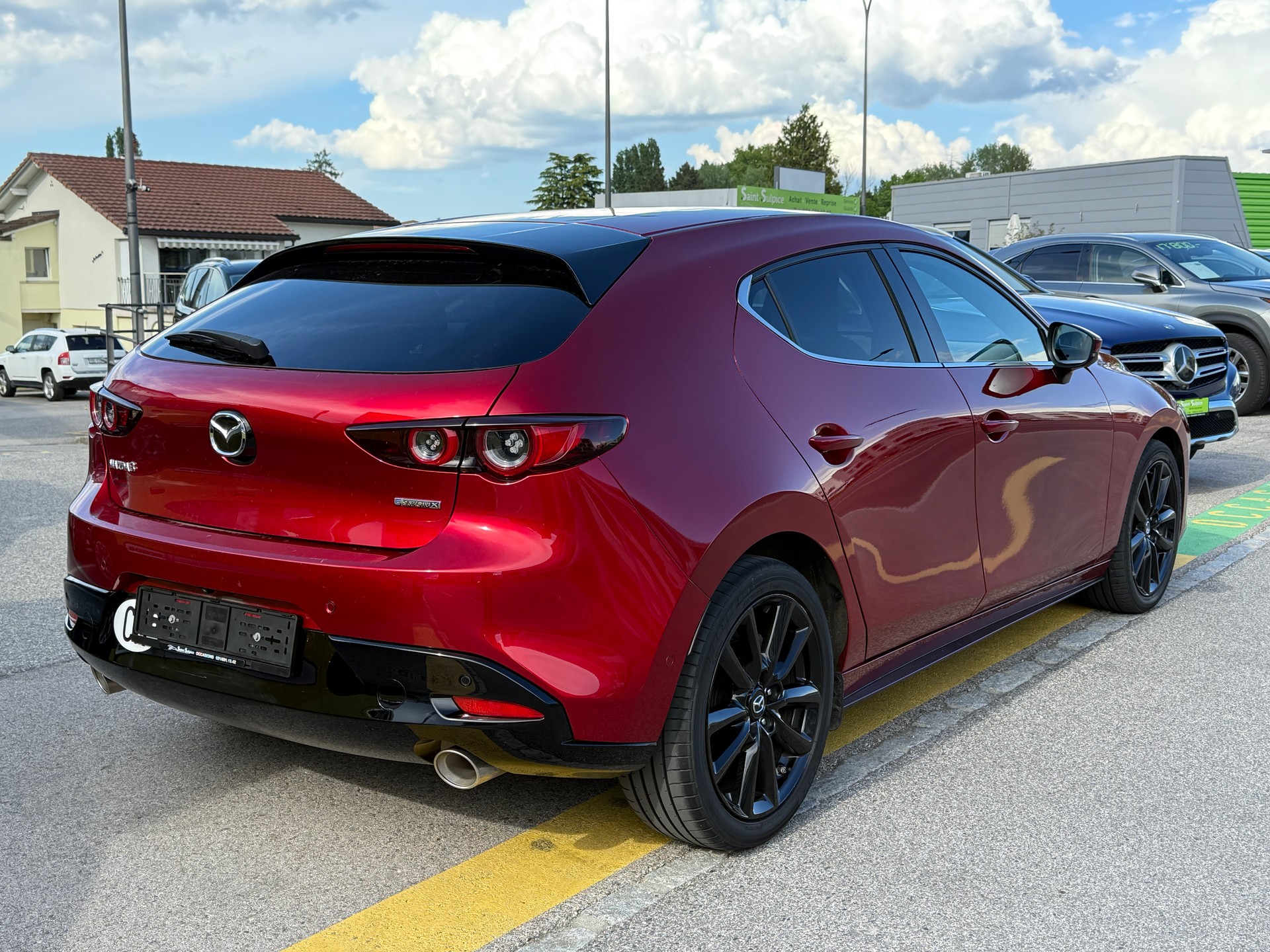 MAZDA 3 Hatchback SKYACTIV-X M Hybrid 186 CV Revolution Automatic - Véhicule CH 1ère main - NOUVELLE EXPERTISE - NEU MFK : 02.06.2026-image-6
