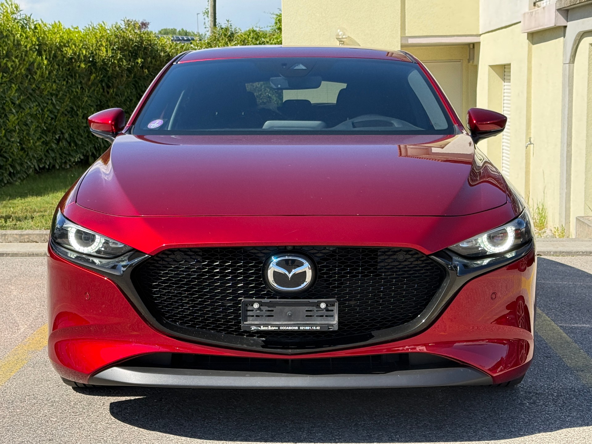 MAZDA 3 Hatchback SKYACTIV-X M Hybrid 186 CV Revolution Automatic - Véhicule CH 1ère main - NOUVELLE EXPERTISE - NEU MFK : 02.06.2026-image-4