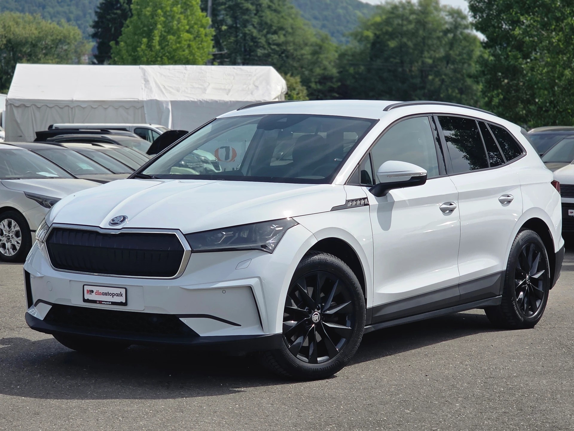 SKODA Enyaq iV 60 * CH-Fahrzeug * Frisch ab MFK *-showroom-element-1