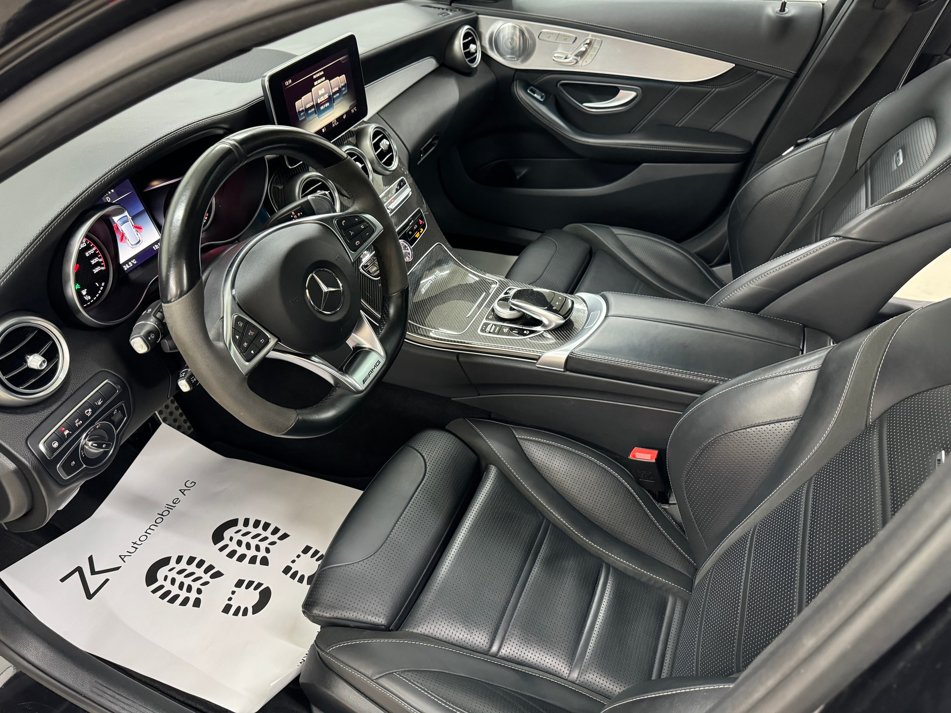 MERCEDES-BENZ C 63 S AMG 510PS Black Edition! Performance-Abgasanlage Speedshift-image-7