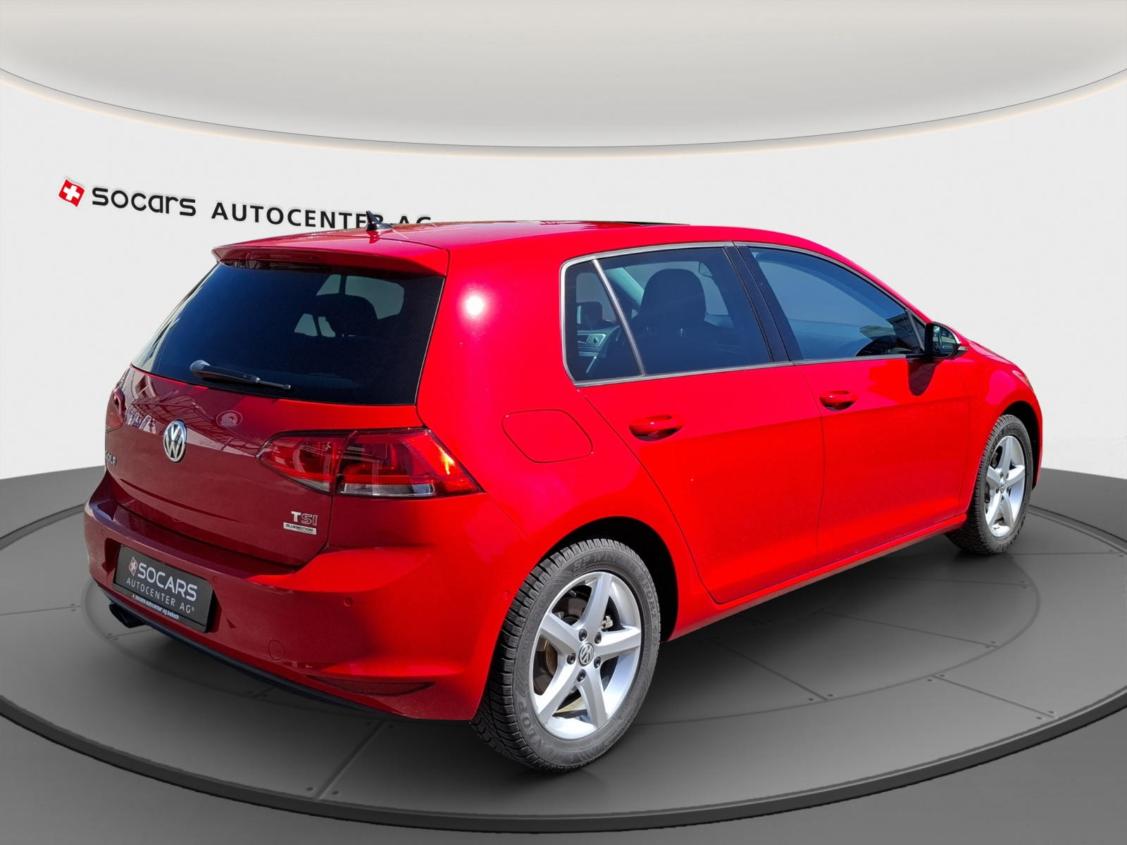 VW Golf 1.4 TSI Comfortline DSG // 8-fach Aluminiumbereift-image-2