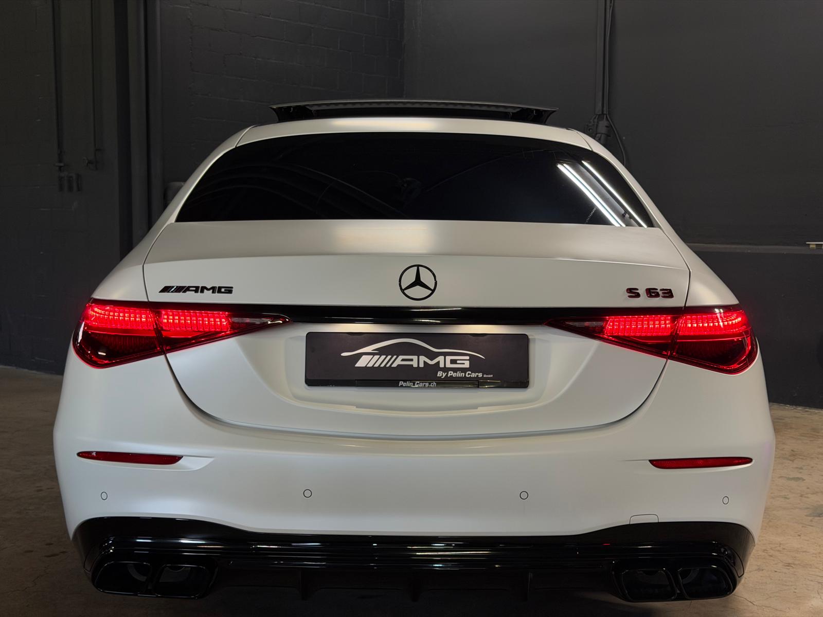 MERCEDES-BENZ S 63 AMG Limited White Matt Black E Performance 4Matic 802PS Lang Version Einzelstück Vollausstattung Gratisservice und Garantie-image-6