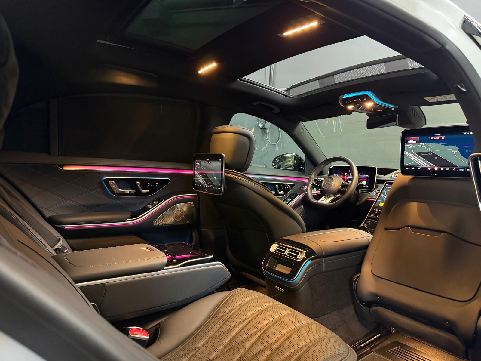 MERCEDES-BENZ S 63 AMG Limited White Matt Black E Performance 4Matic 802PS Lang Version Einzelstück Vollausstattung Gratisservice und Garantie-image-17