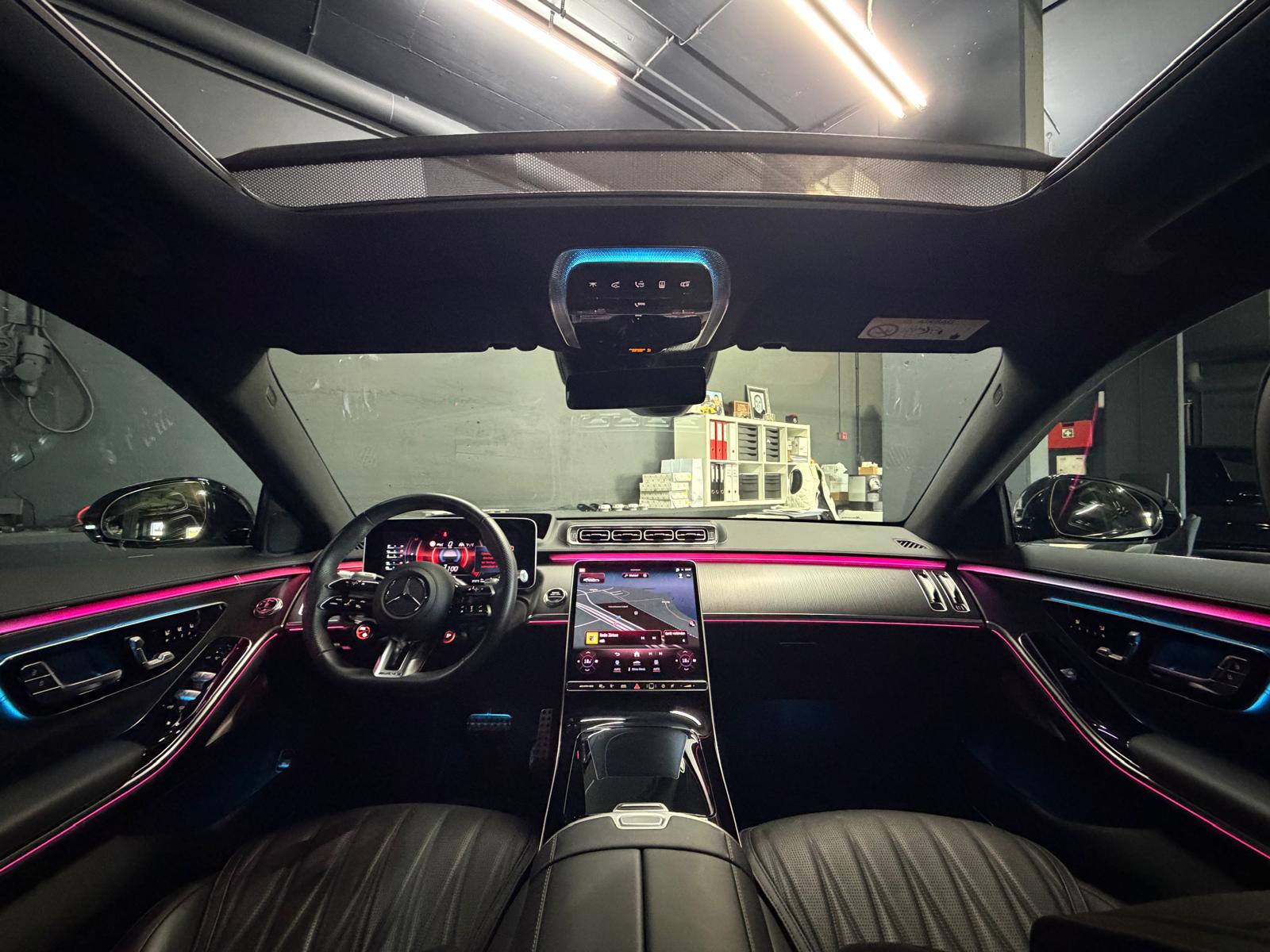MERCEDES-BENZ S 63 AMG Limited White Matt Black E Performance 4Matic 802PS Lang Version Einzelstück Vollausstattung Gratisservice und Garantie-image-13