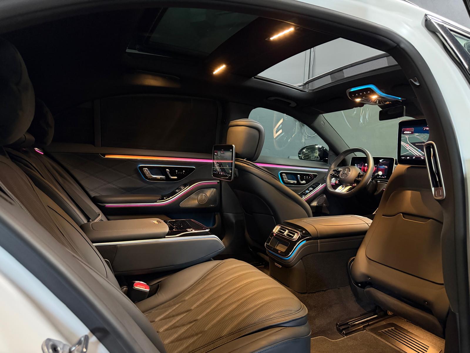 MERCEDES-BENZ S 63 AMG Limited White Matt Black E Performance 4Matic 802PS Lang Version Einzelstück Vollausstattung Gratisservice und Garantie-image-16
