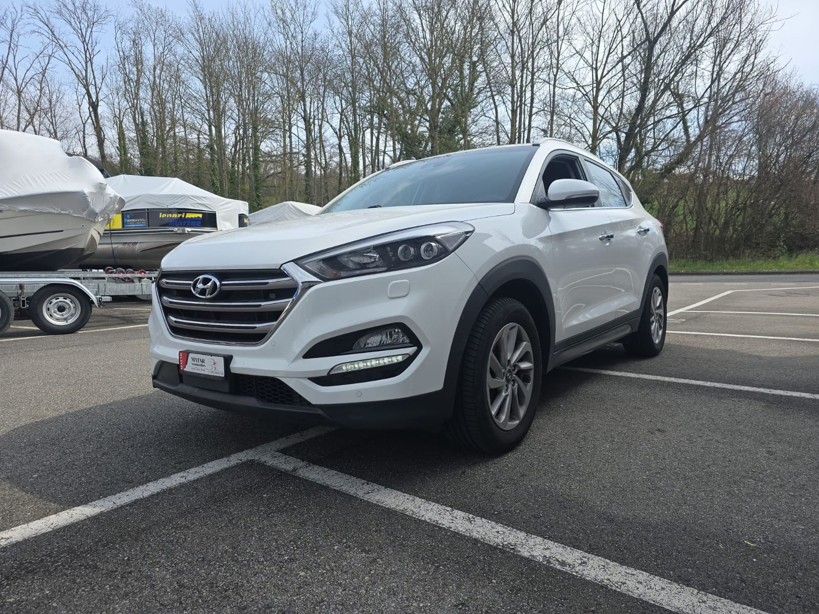 HYUNDAI Tucson 2.0 CRDI Vertex 4WD Automatic ** Ab MFK ** Expertisé **-image-3