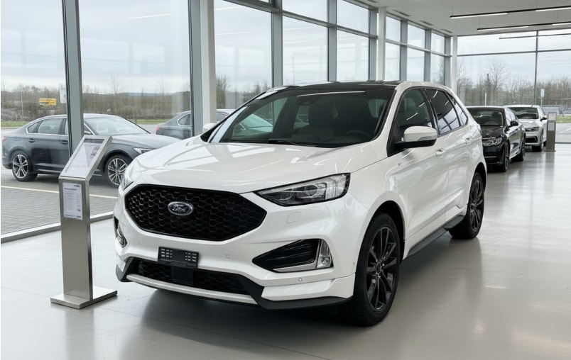 FORD Edge 2.0 EcoBlue ST-Line 4WD Automatic * WEISS METALLIC - STANDHEIZUNG - PANORAMADACH - ST-LINE *