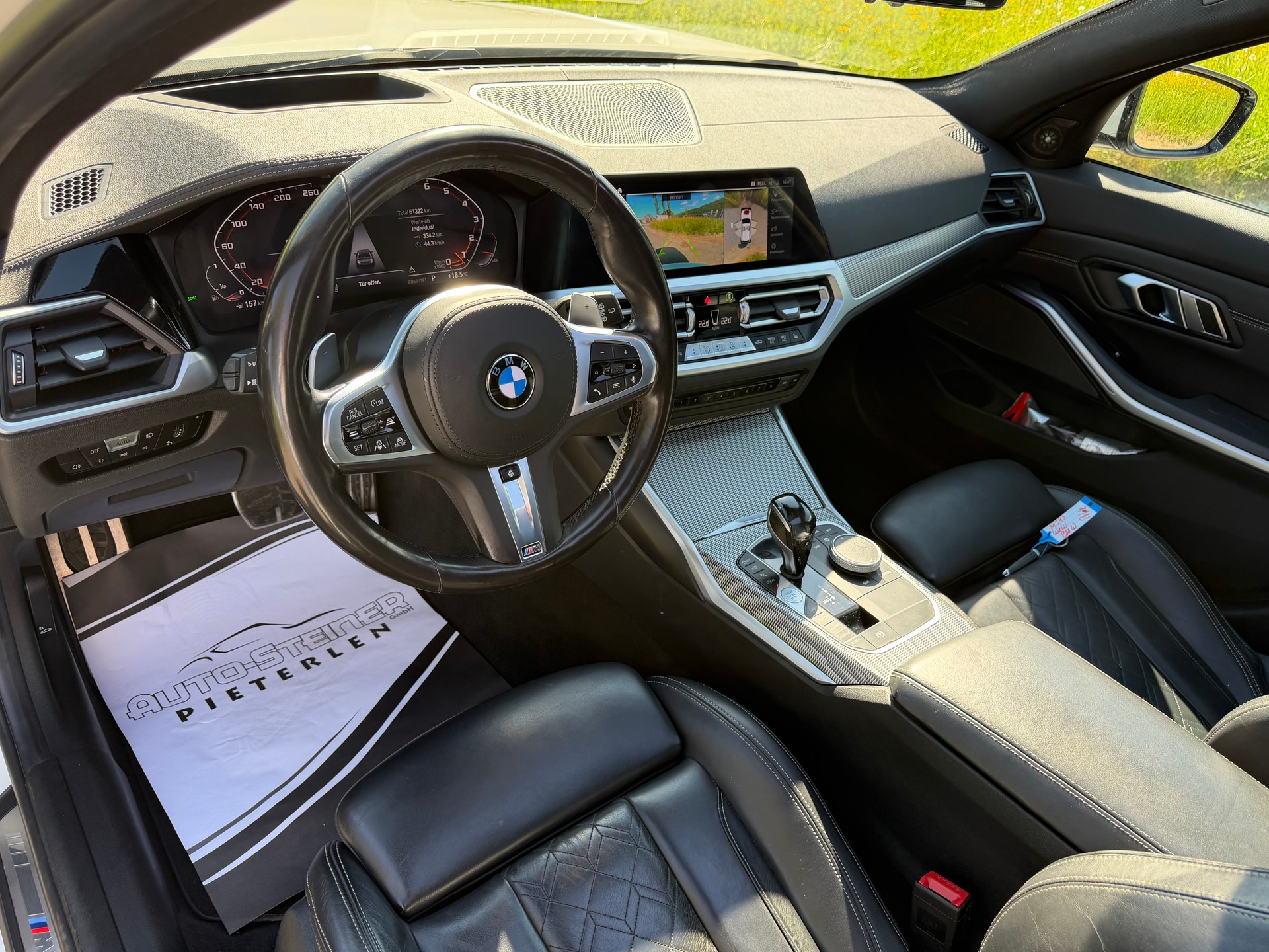 BMW "M340i X-DRIVE KOMBI M-SPORT" BMW GARANTIE !! AB MFK AB SERVICE MIT AHK 1800 KG ZUGLAST. KM 61`000. TOP AUSSTATTUNG !!-image-38