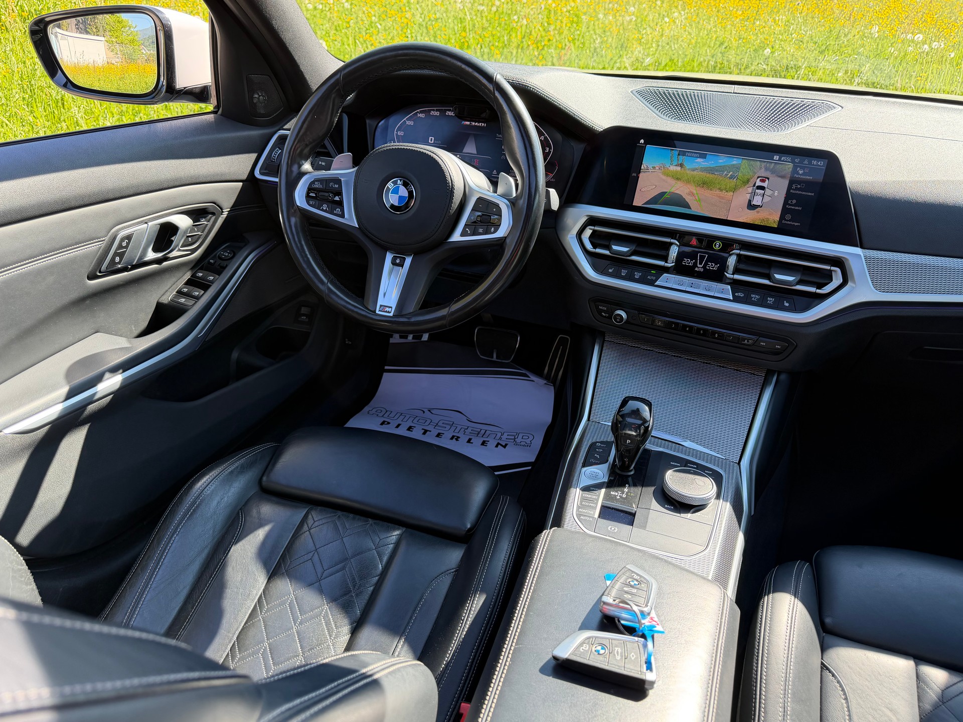BMW "M340i X-DRIVE KOMBI M-SPORT" BMW GARANTIE !! AB MFK AB SERVICE MIT AHK 1800 KG ZUGLAST. KM 61`000. TOP AUSSTATTUNG !!-showroom-element-3