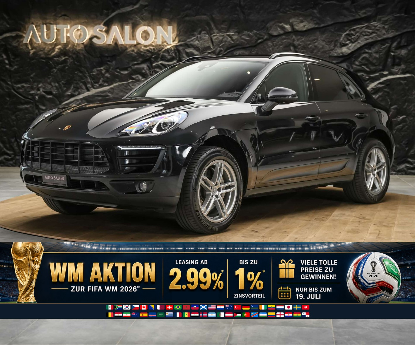 PORSCHE Macan 3.0 V6 S Diesel *Xenon-Scheinwerfer*Sitzheizung*Rückfahrkamera*-image-0