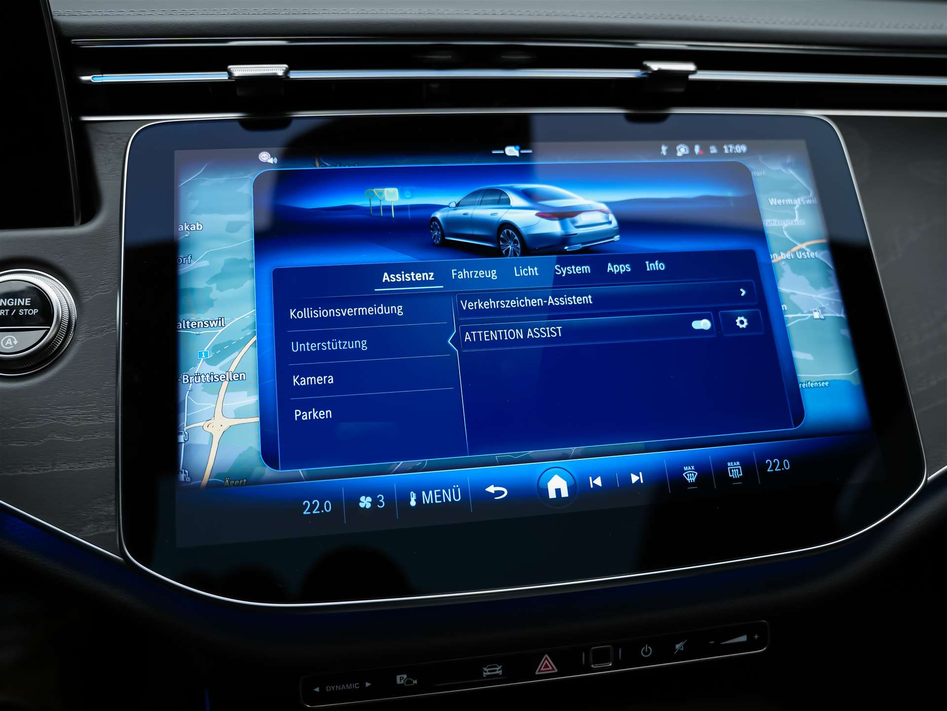 MERCEDES-BENZ E 220 d AMG Line 9G-Tronic "21" Felgen*Werksgarantie*Panorama*Lenkradheizung*-image-36