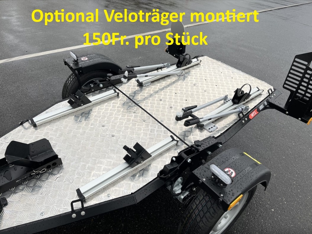 LORRIES MT1 750kg Black Edition 15 Zoll Aluräder Motorradanhänger absenkbar Modelljahr 2026-image-2