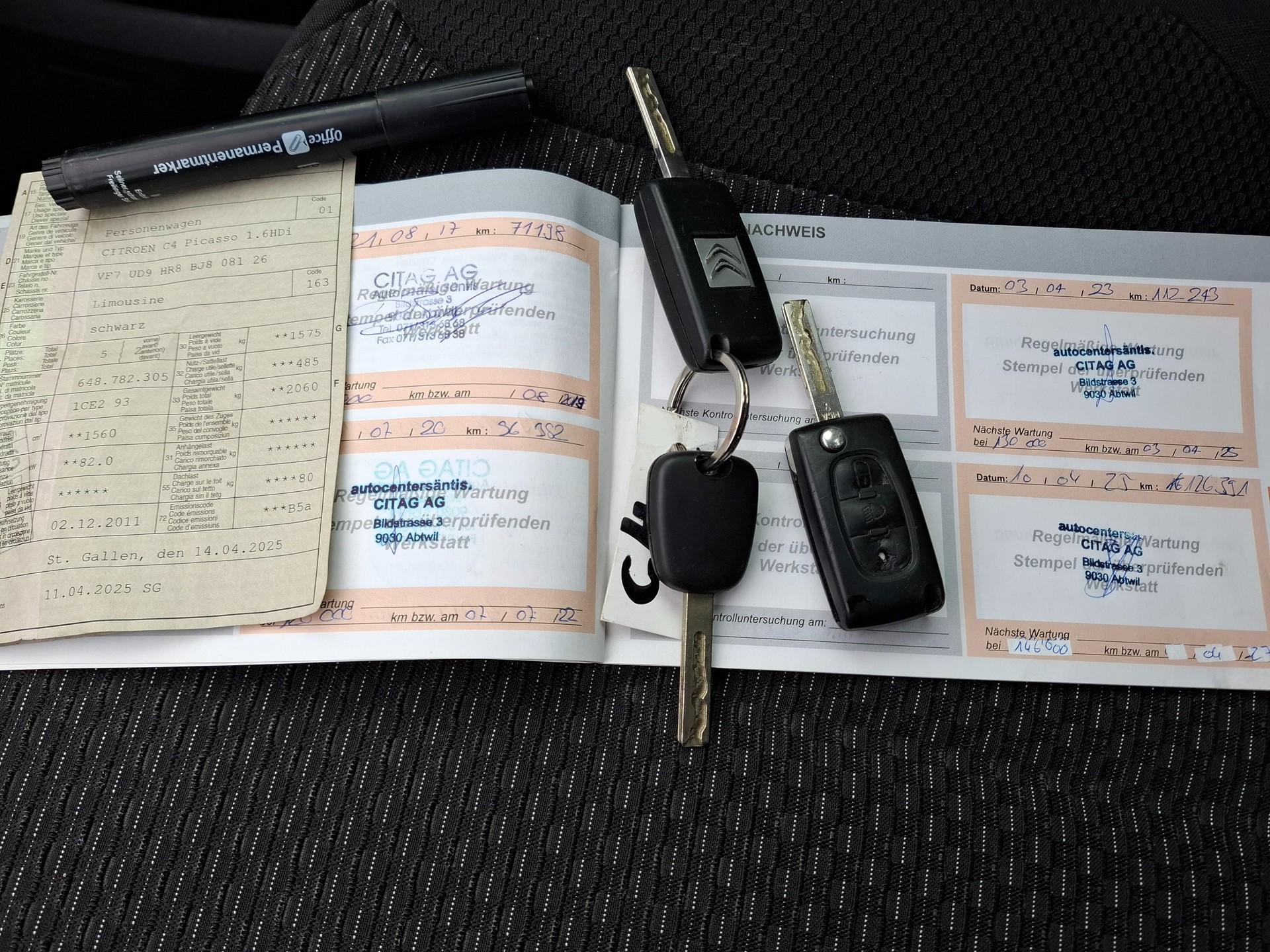 CITROEN C4 Picasso 1.6 HDI 16V Attraction EGS6-image-14