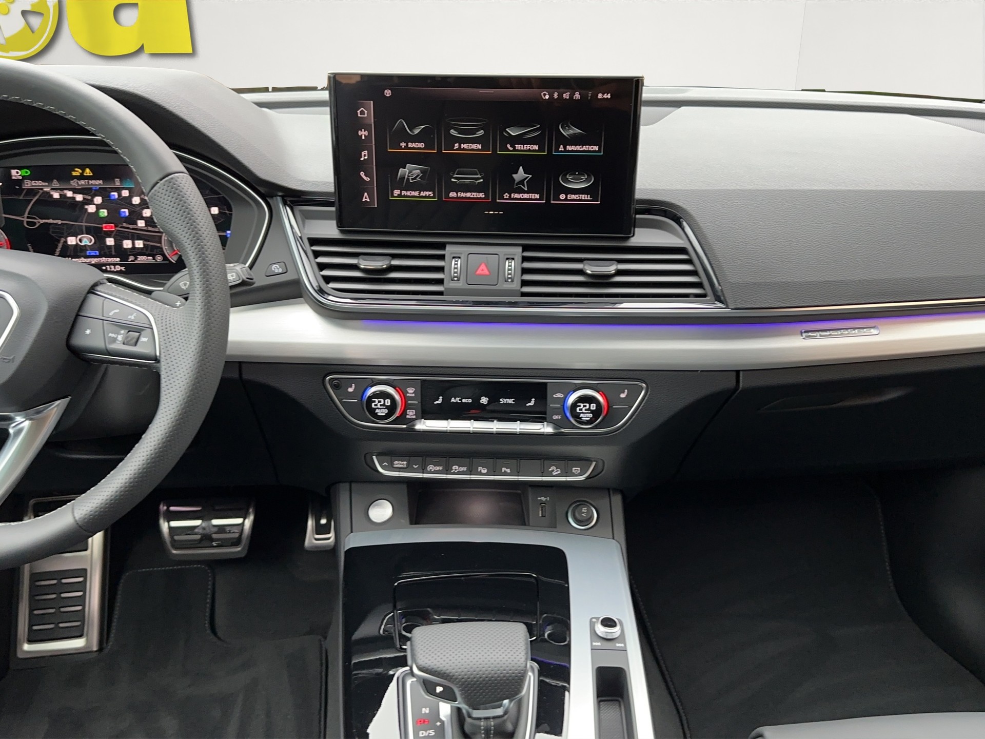 AUDI Q5 40 TDI S-Line quattro Black Edition 4x4 Leder / Head Up / Panoramadach-image-19