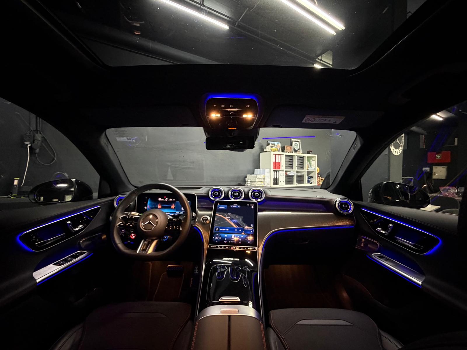 MERCEDES-BENZ GLC 43 AMG (GLC63 S AMG Bodykit) Limited All Black Performance 4Matic MB Vollgarantie-image-13